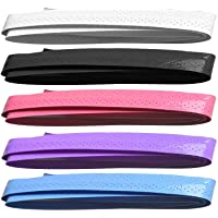 BEETEST 5 piezas cinta de apretón antideslizante perforado sudor absorbente tenis Squash Badminton raqueta Battledore…